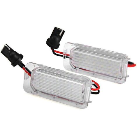 Éclairage de plaque d'immatriculation LED pour Jaguar XF X250 XJ X351