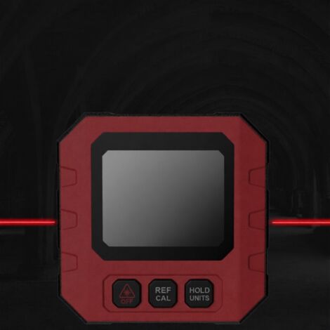 XUNTOP Inclinomètre Numérique Magnétique 4 Faces Rechargeable - Rapporteur d 'Angle Électronique avec Écran LED et Niveau à Bulle - 4 Unité Conversion pour Menuiserie Bricolage Construction
