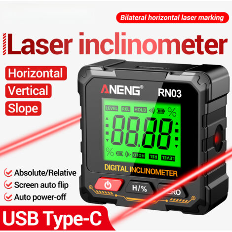 Rapporteur d'angle 2 en 1 laser - OUTILS