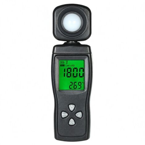 Capteur intelligent Mini Luxmètre numérique à écran LCD, luxmètre portable, photomètre, mesureur de lumière 0-200 000 lux