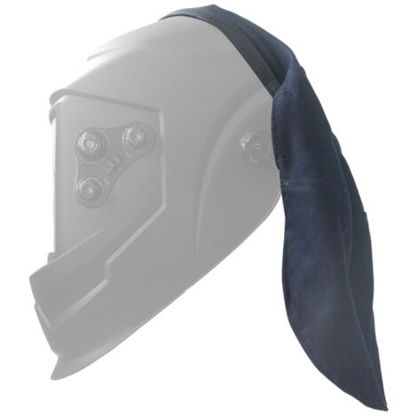 Casquette de soudage pratique avec protection intégrée, installation facile par simple pression, protection anti-brûlure, accessoire de soudage amovible, tour de tête en option. (1/5)