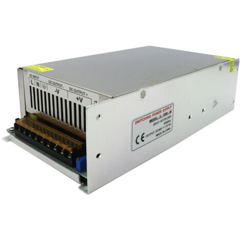 Convertisseur/alimentation à découpage AC 110/220V vers DC 48V//31,3A/1500W pour systèmes de vidéosurveillance, imprimantes, rubans LED et routeurs.