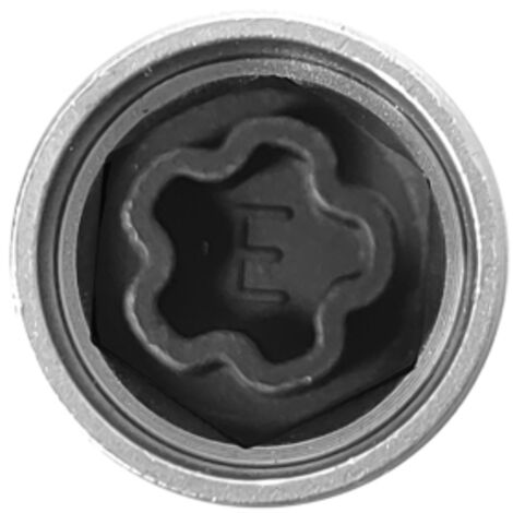 Clé à douille antivol Security Master pour écrous de roue, modèle 805/E, douille de 17 mm, compatible avec Audi A6, A3, A4, A5 et TT.