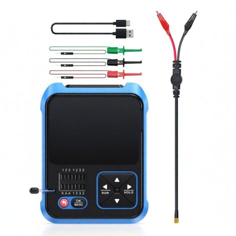 Oscilloscope numérique portable DSO-TC3, générateur de signal DDS multifonction avec écran TFT couleur rétroéclairé LED, outil de débogage pour mesure (1/5)