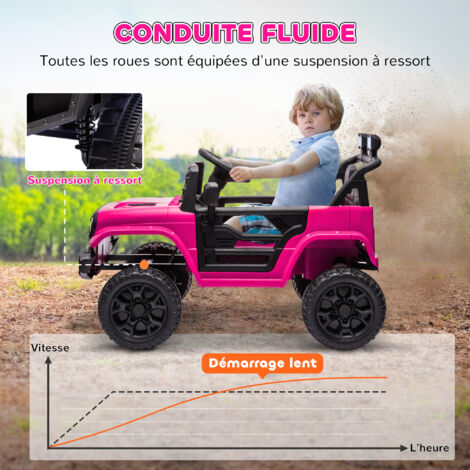Voiture électrique Enfant Shelby GT350 12V – Télécommande 2,4 GHz, LED, Musique, Démarrage Progressif, 1-4 Ans, 30 Kg Max