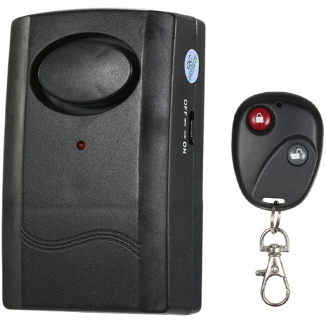 Alarme antivol à vibration avec télécommande sans fil, détecteur antivol pour voiture et moto, alarme antivol pour porte et fenêtre, système d'alarme de sécurité domestique (1/5)