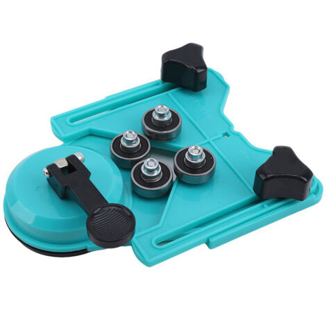 Guide de perçage réglable pour scie cloche, support à ventouse, gabarit de centrage pour scie cloche, guide de perçage réglable pour carrelage, verre, marbre et porcelaine
