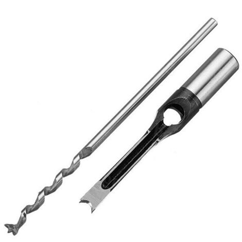 Outil de menuiserie pour le bricolage : foret à trous carrés de 12,7 mm, alésoir, tarière carrée, œillet carré, ciseau à mortaiser (1/5)