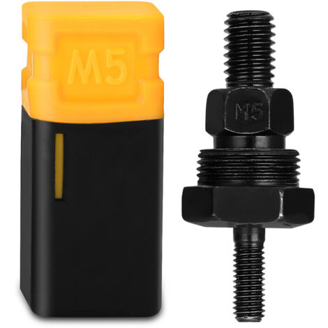 Accessoire pour riveteuse : mandrin fileté, adaptateur d'outil pour écrou de rivet, tige de traction, têtes de rivetage de rechange (1/5)