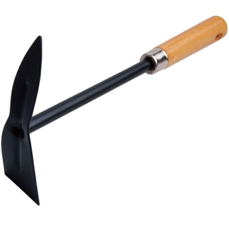 Mini outils de jardinage, outils de plantation de fleurs, outils de jardinage, râteau, bêche, houe, outils de jardinage pour enfants à manche en bois (1/5)