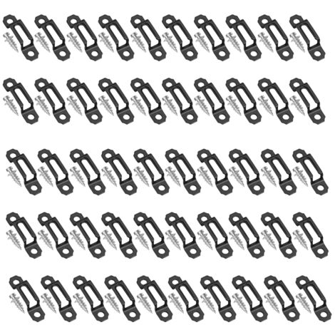 Vis de fixation invisibles pour meubles et placards, accessoires de montage, vis de fixation pour armoires et placards (1/5)