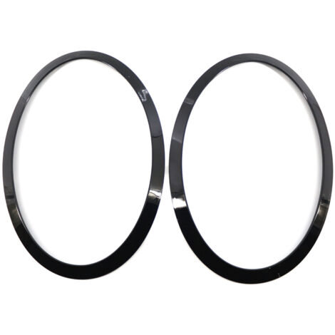 Headlight Trim Ring 2pcs Replacement for BMW MINI COOPER F55/F56/F57 2014-2021 OEM 51137300631, 51137300632, 51712355791, 51712355798 (1/5)