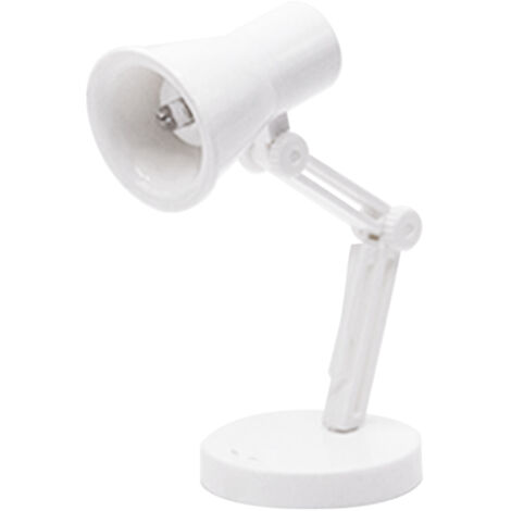 Mini lampe de bureau à LED pour dortoir d'étudiants, lampe de lecture pliable pour protection des yeux, lampe de lecture créative à clip