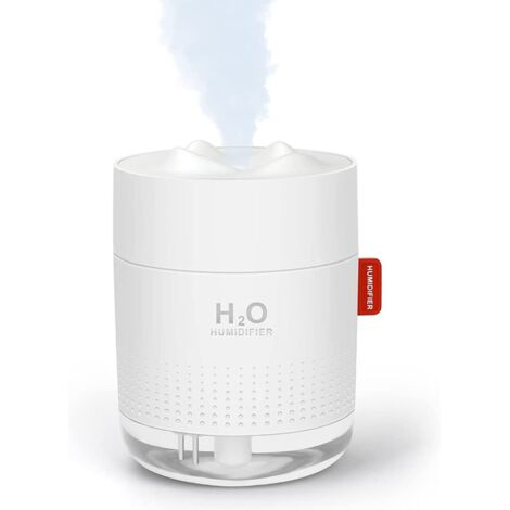 500ml ultrasonique – brume fraîche veilleuse arrêt auto, maison / bébé / bureau / voyages, blanc, cadeau Fête des Mères tout terrain (1/5)