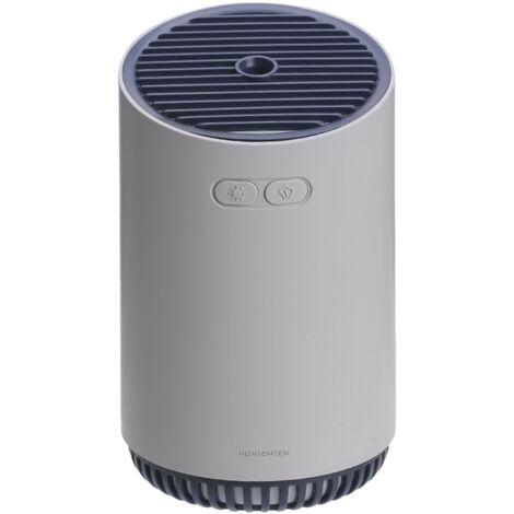 Humidificateur sans fil 320ml – 7 couleurs veilleuse, arrêt auto, silencieux, maison / voyage / bureau, cadeau Fête des Mères sans contrainte (1/5)