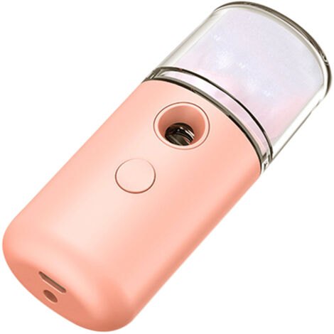 Brumisateur facial nano 30ml – rechargeable USB, soin SPA hydratant portable, brume fraîche visage nomade, cadeau beauté Fête des Mères
