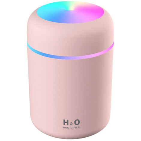 Humidificateur voiture 300ml – Veilleuse LED, arrêt auto, 2 modes brume, anti-air sec trajet, cadeau Fête des Mères pratique (1/5)