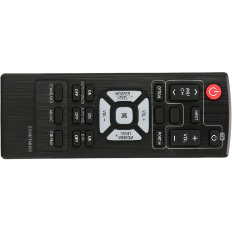 Télécommande universelle compatible barre de son LG – Bluetooth – Remplacement pratique – Volume, source, lecture (1/5)