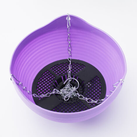 Pot suspendu pour chlorophytum, avec crochet de suspension, idéal pour la culture de plantes vertes d'intérieur (taille M/L).