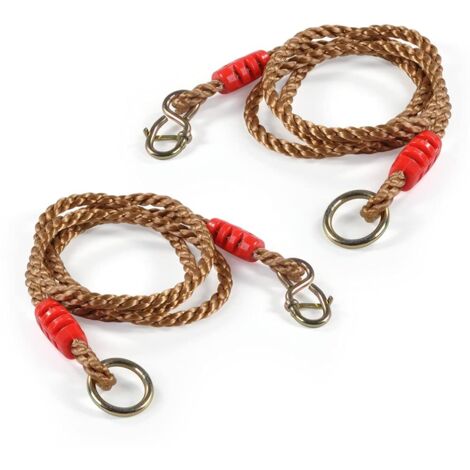 Lot 2 sangles hamac réglables 1,8m – charge 660lb, pour balançoire et hamac, fixation rapide sans nœud (1/5)