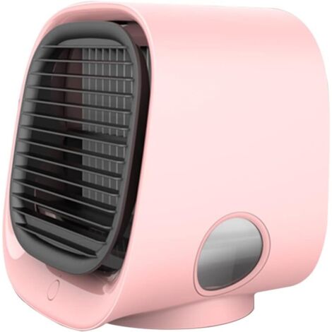 Mini Climatiseur Portable Réglable USB,ventilateur de Refroidissement Par Évaporation,purificateur D'air pour L'extérieur Et la (1/5)