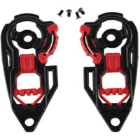 Ensemble de fixations pour visière de casque, 1 paire, base de visière de rechange pour casque de moto AGV K1 K3sv K5