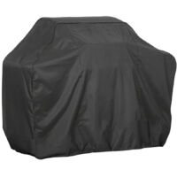 BBQ Grill Cover Barbecue Gas Grill Cover 210D Waterproof Heavy Duty Rip Dust-Proof Charcoal Electric Grill Cover