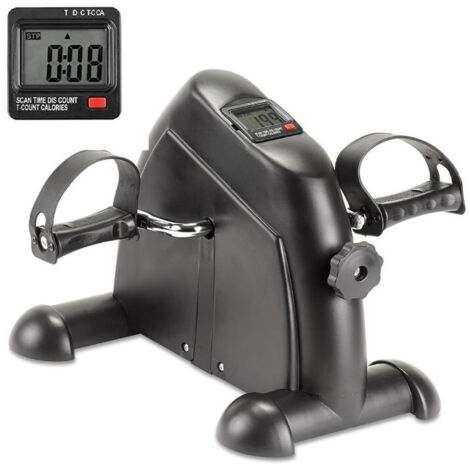 DASCK - Pedaliera Portatile Braccia e Gambe con Schermo LCD – Mini Bicicletta Statica Esercizio a Casa e Ufficio (1/3)