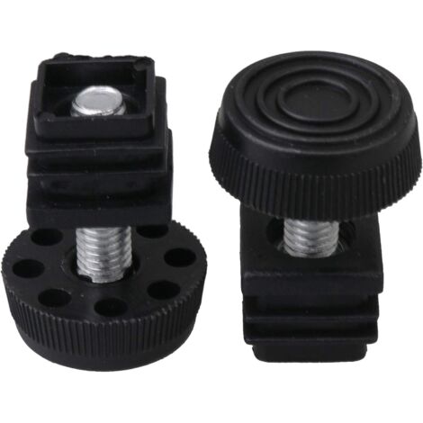 Lot De 40 Cache-Écrous De Roue Noirs 32 Mm - Pour Camion, Remorque, Bus, Caravane - Version Longue - Protection ABS