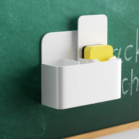 Porte-stylos Magnétique Organisateur - Pour Tableau Blanc, Frigo - 2 Tailles, Aimant Puissant - 4