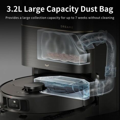 14 Sacs à Poussière Compatibles Pour Dreame X40/X50 Ultra/D10 Plus Gen