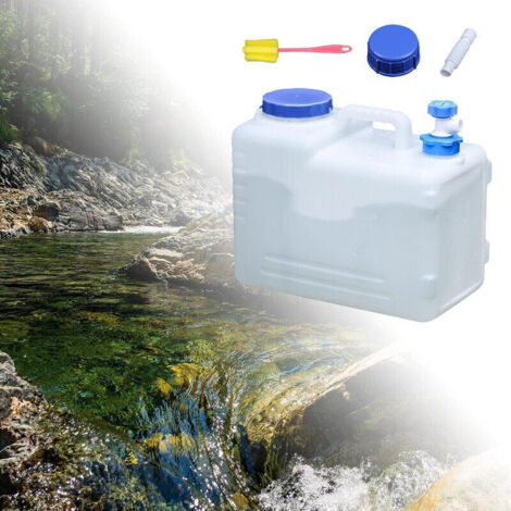Bexdug Récipient D'eau Avec Robinet, Réservoir D'eau Avec Robinet - Réservoir D'eau De 5 L Avec Robinet Attaché - Seau D'eau à Grand Bec Sans Fuite