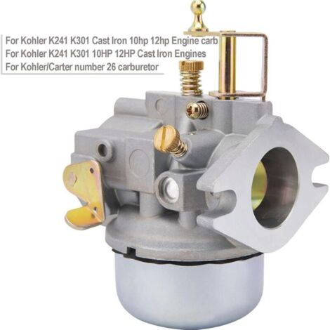 Carburateur De Remplacement Pour Moteur Kohler K241 K301 10 12 Hp Pompe A Carburant 47 853 23 S 47 559 11 S 92300373