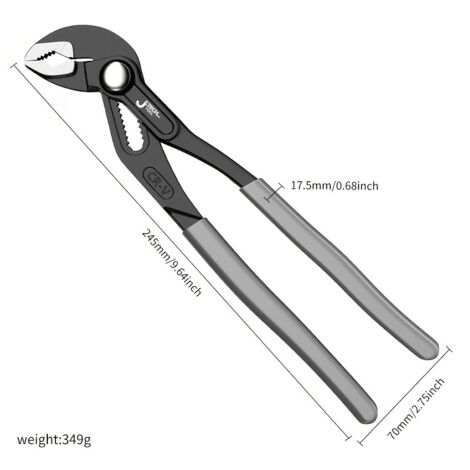 Pince De Compression Pour Tuyaux 0-32 Mm - Outil Plomberie Sans Vidange - Neuf AB Tools