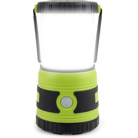 Lanterne de camping LED rechargeable, 1000 lm, 4 modes d'éclairage
