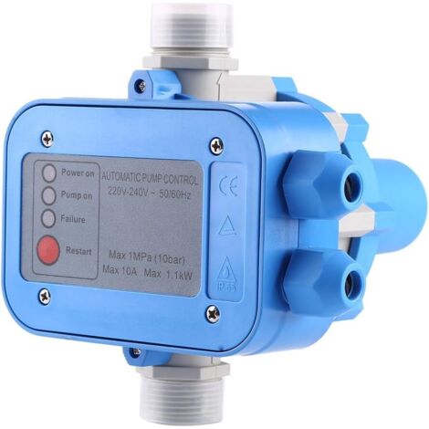 Interrupteur De Contrôle De Pression D'air Pour Compresseur - 20A - 110-140 PSI - Neuf