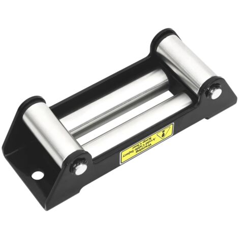 Guide-Câble 4 Directions pour Treuil - Acier Galvanisé - Capacité 5000-6000 lbs - Montage Universel 4 Trou