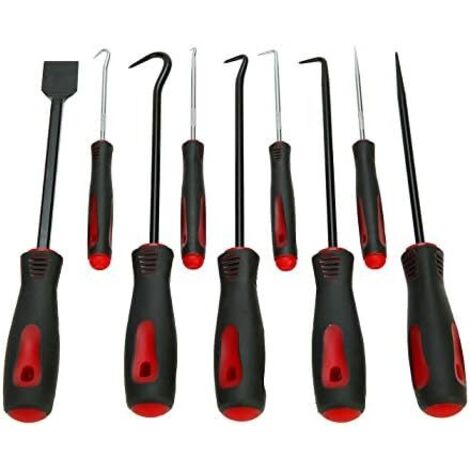 9 pièces Universel Set de Crochets Aiguille et Grattoir Joint Demontage Montage Outils (1/5)