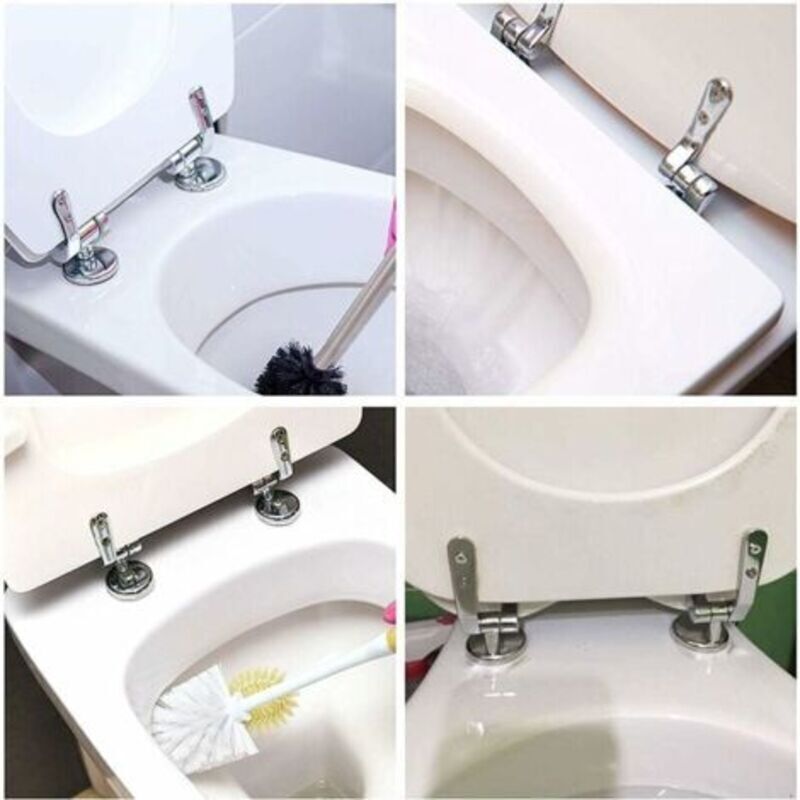 YUCKMZ Embouts de charnière pour abattant de WC à fermeture douce uniquement compatible avec Roca Dama Giralda Senso Hall AI0001100R YUCKMZ Embouts de charnière pour abattant de WC à fermeture douce uniquement compatible avec Roca Dama Giralda Senso Hall AI0001100R