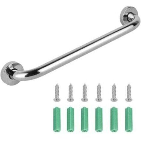 Barres d'Appui de Salle de Bain Poignée de Baignoire de Salle de Bain Acier Inoxydable Poignée de Baignoire Senior Poignée de Douche Barres de Sécurité pour Enceintes Handicapés Personnes Agées