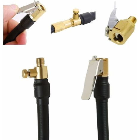 Adaptateur Valve Pneu 2 Pièces Schrader Presta Avec Rallonge 17.5cm – Laiton Robuste