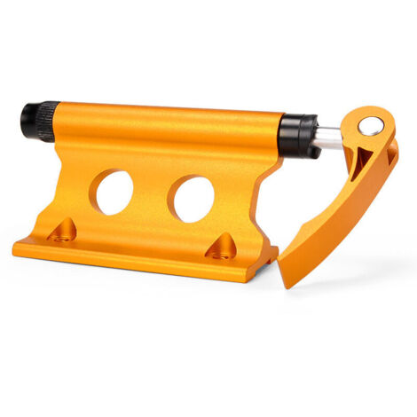 ZVD – Support de fixation de fourche de vélo pour roue avant – 2 pièces – Alliage d'aluminium – Installation rapide sur surfaces solides (1/5)