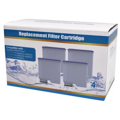 Lot De 4 Filtres Pour Cafetières Philips Saeco Aquaclean Ca6903