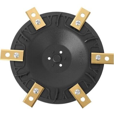 Disque de rechange pour tondeuse robot, disque rotatif 6 lames + 6 lames, compatible avec WORX/Landxcape/Kress/Einhell