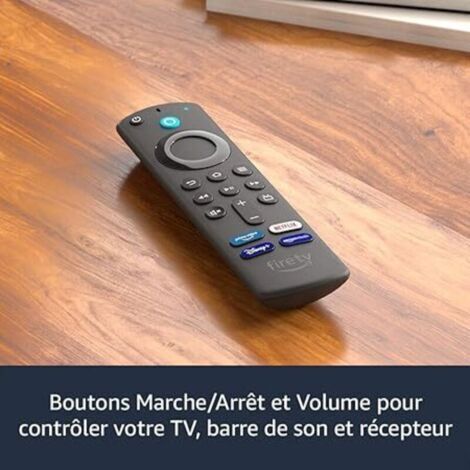 AMAZON Fire TV Stick 4K Ultra HD Fire OS avec télécommande vocale Alexa