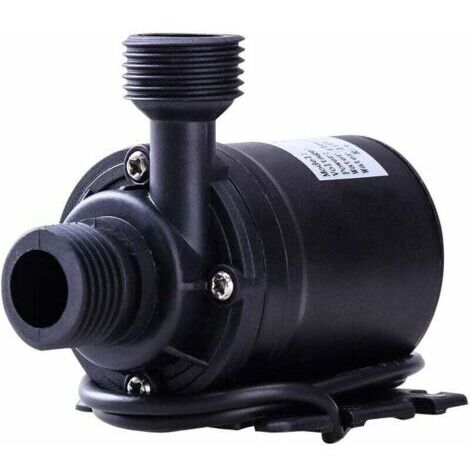 12V DC 800 l/h 5m Bürstenlose Tauchpumpe für Solarzirkulationssysteme, Wasserpumpen und Poolbrunnen (1/5)