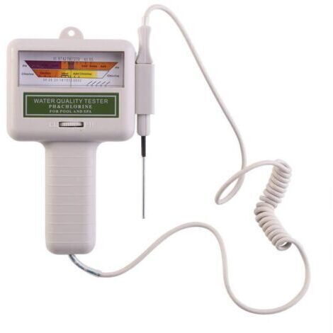Numérique PH Mètre, Portable Testeur de Ph Professionnel Testeur Digital pour Mesurer la Qualité de Liquide PH Chlore Metre pour Piscine et Spa. (1/4)