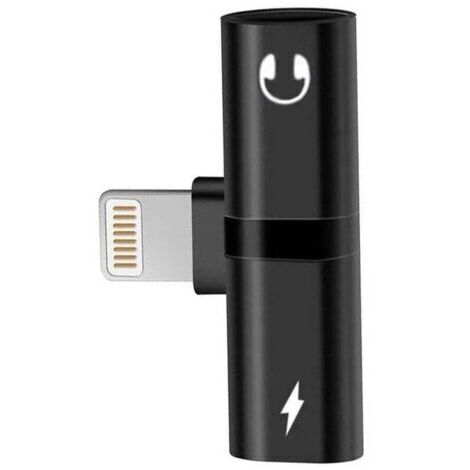 Adaptateur Lightning Lightning Splitter Alimentation audio Convertisseur d'alimentation Câble de charge Prise casque Adaptateur audio iPhone 6 7 8 X XR XS 11 12 13 Mini Pro Retoo (1/5)
