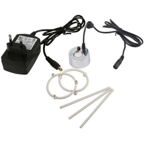 Brumisateur à ultrasons pour fontaine à eau, étang, atomiseur, humidificateur d'air avec adaptateur (1/4)