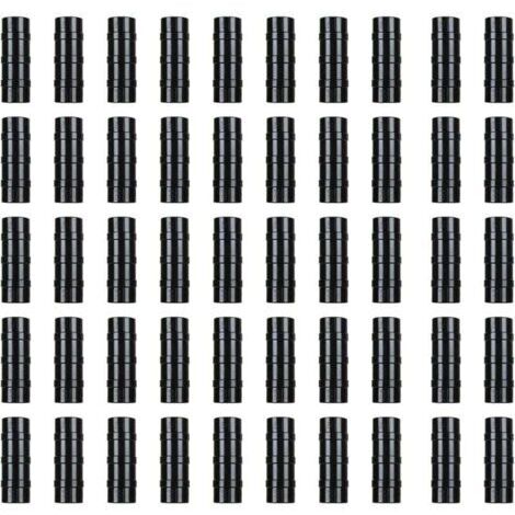 Packung mit 50 Clips für Gewächshausfolie, Set mit 25-mm-Gewächshausfolienclips für Kunststoff, Befestigungsclips für Gewächshausfolie, Insektennetze, Schattierungsnetze für Gewächshäuser (1/5)